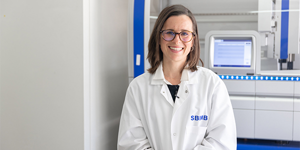 Ms Natalie Smyth SBIMB Biobank manager 600x300